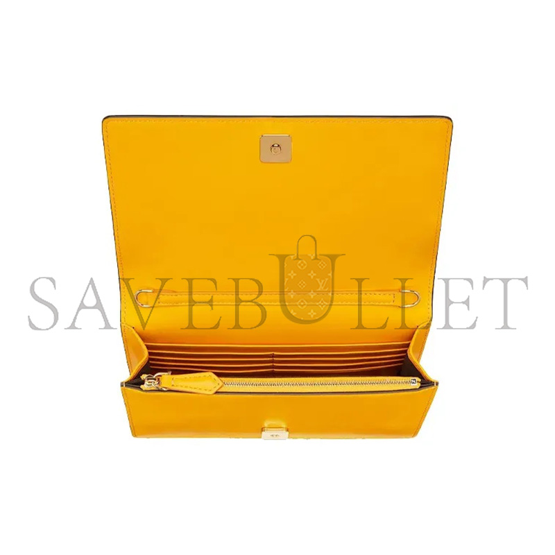 FENDI SHOULDER CROSSBODY BAG MINI WOMEN'S ORANGE 8BS006AAYZF1DZH (20*13*6cm)